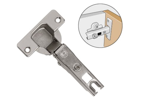 Skabshængsler: Udenpåliggende skabshængsler Skabshængsler: Udenpåliggende skabshængsler